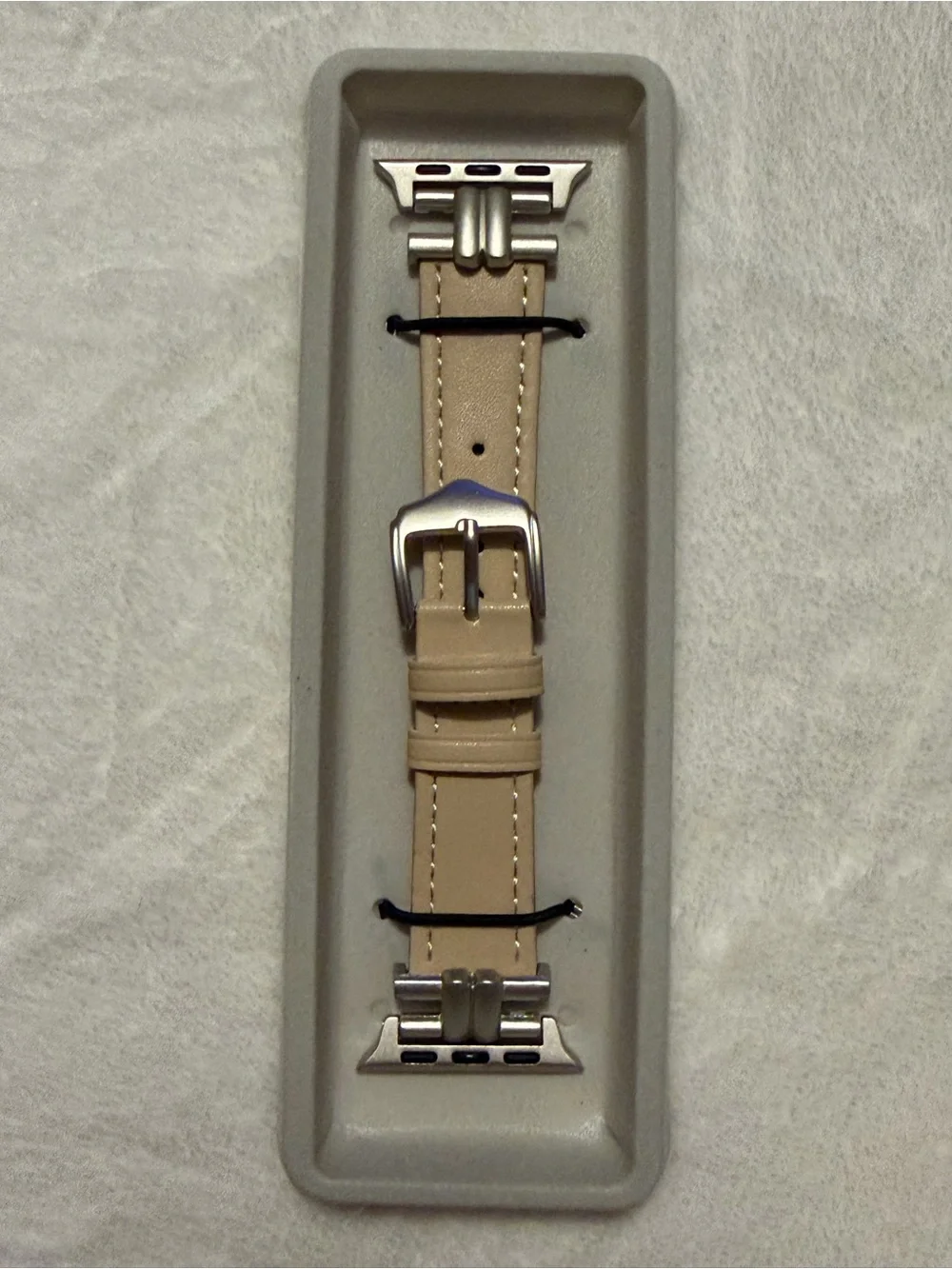 Leather Band Compatible with Apple Watch Band Women 38mm 40mm 41mm